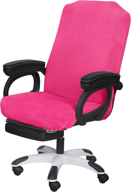 2 Pack Office Chair Cover, Stretchable Desk Chair Cover Removable Computer Chair Cover for Office Chair