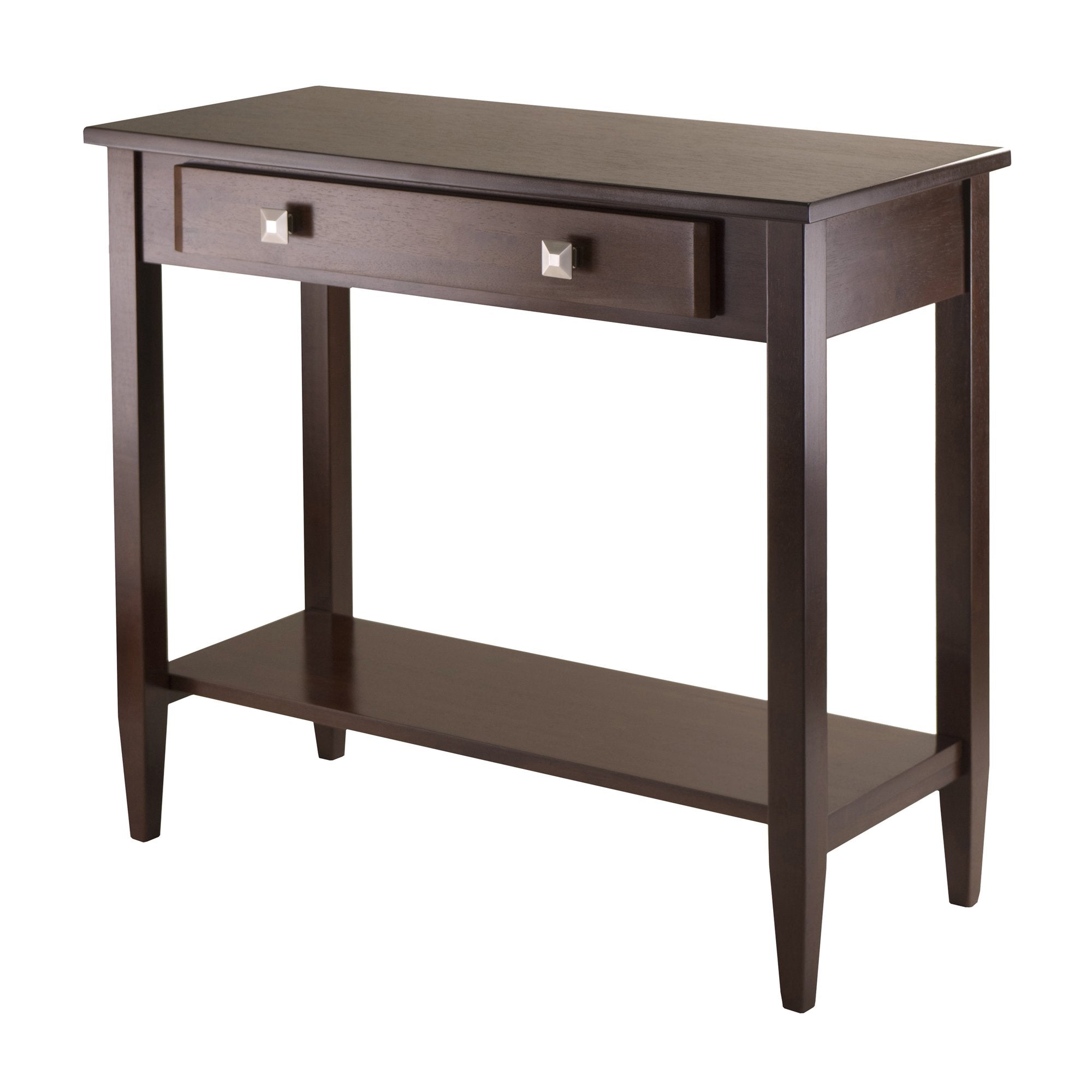 Richmond 33.98-inch x 29.92-inch x 15.69-inch Wood Console Hall Table Tapered Leg