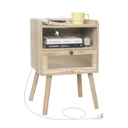 Charging Night Stand Side Tables