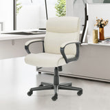 Ergonomic Office Chair Adjustable Height 360° Swivel Rolling Executive Computer Task