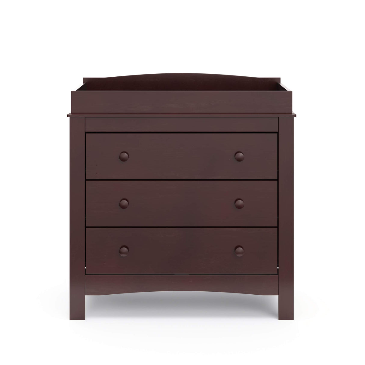 Noah 3 Drawer Chest with Changing Topper (Espresso) – GREENGUARD Gold Certified