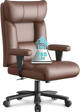 Ergonomic Big and Tall Office Chair - 750lbs Capacity High Back Executive Chair