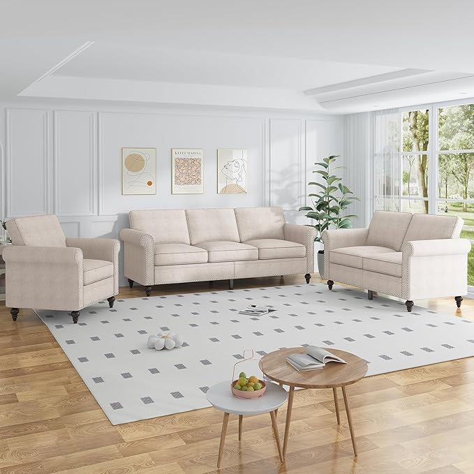 3PCS Sofa Set for Living Room