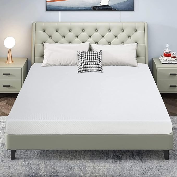 5 Inch Green Tea Cooling Memory Foam Mattress