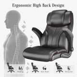 Desk Chair, Sucrever Big and Tall Home Office Chairs for Heavy People 400lbs Wide Seat,