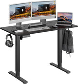 Height Adjustable Electric Standing Desk, 48 x 24 Inches Ergonomic Stand up Table