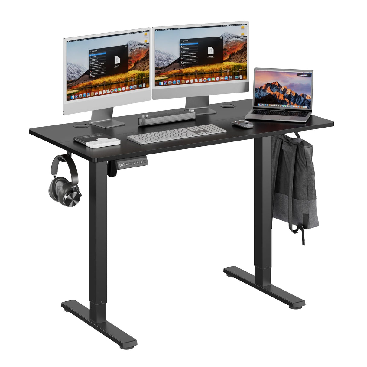 Height Adjustable Electric Standing Desk, 48 x 24 Inches Ergonomic Stand up Table