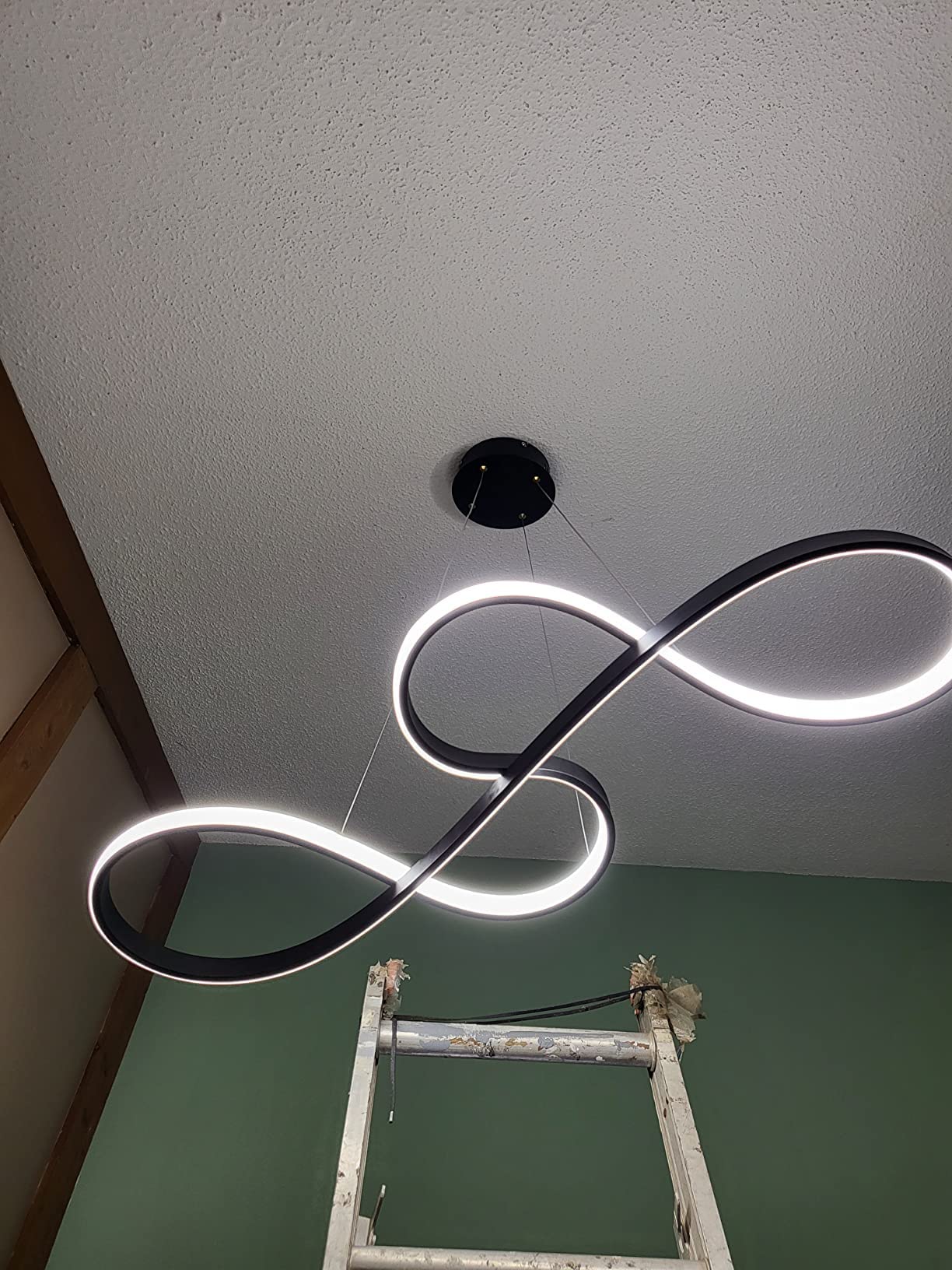 Modern Chandelier, Led Chandelier,Modern Led Pendant Light Dimmable Modern