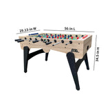 Foosball Table (Brown)-Premium Foosball Tables for Game Room