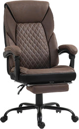 Executive Office Chair with Foot Rest, Big and Tall Ergonomic Desk Chair