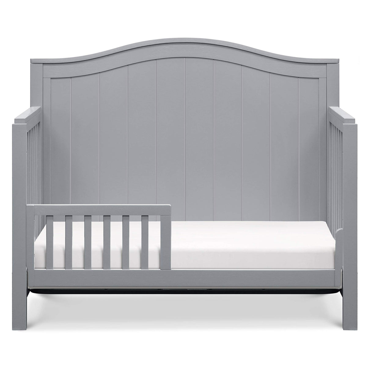 4-in-1 Convertible Crib in Grey, Greenguard Gold Certified