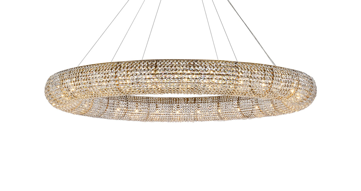 Paris 30 Light Chrome Chandelier Clear Royal Cut Crystal