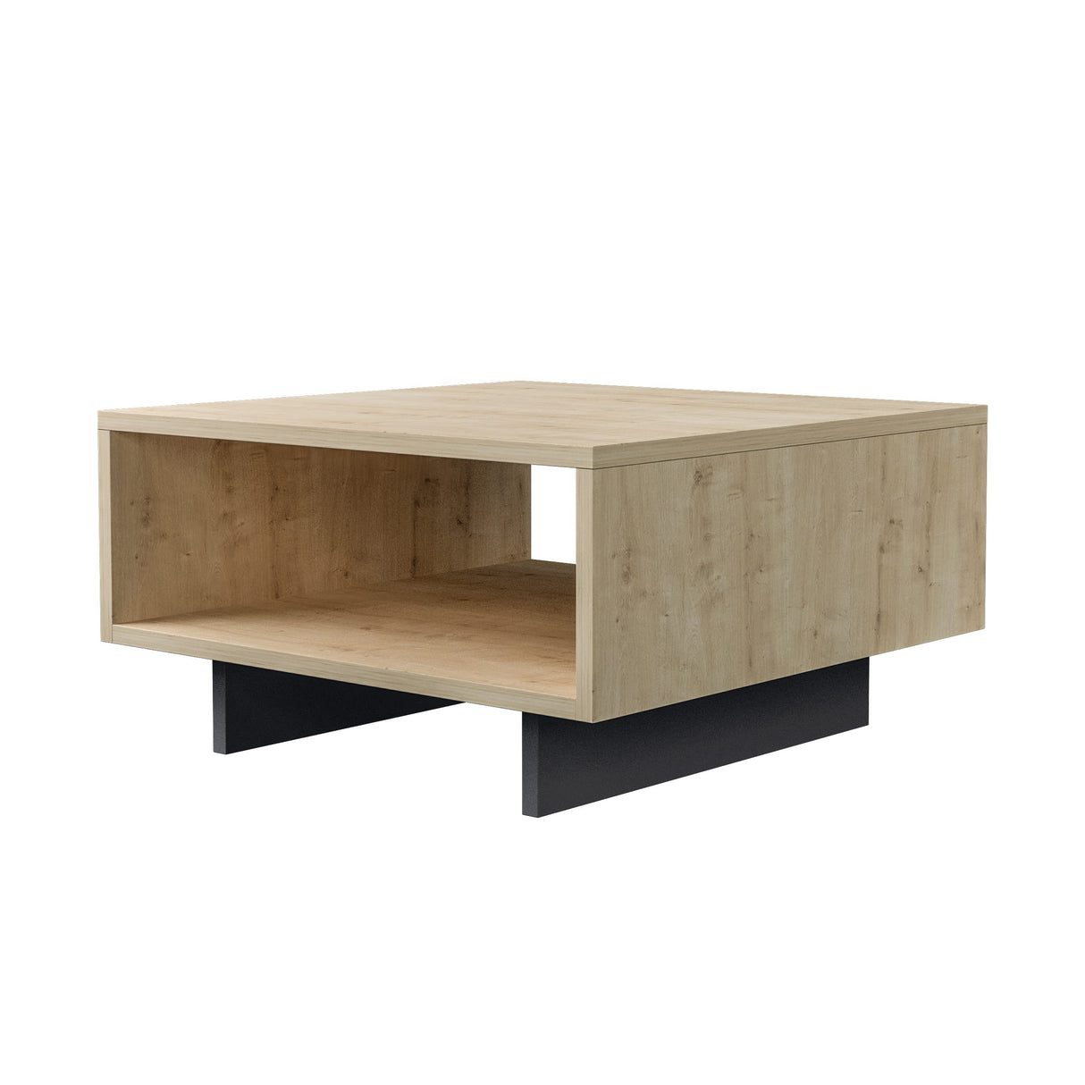 Hola 24 Inch Small Coffee Table with Storage Stylish | Modern Tables de Chevet