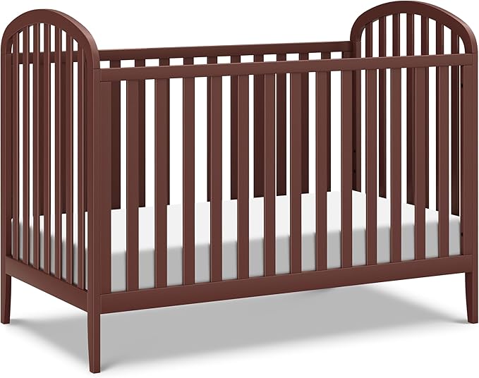 , Beau 3-in-1 Convertible Crib in Crimson, Gold Certified