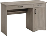 Beginnings Desk, L: 46.81" x W: 18.50" x H: 29.96", Silver Sycamore finish