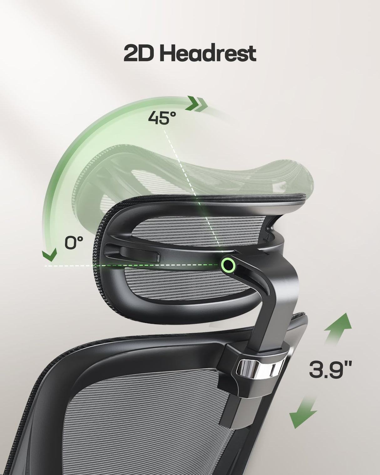 Ergonomic Office Chair with Adjustable Lumbar Support & Breathable Mesh