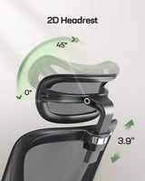 Ergonomic Office Chair with Adjustable Lumbar Support & Breathable Mesh