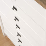 Cottage Road 4-Drawer Chest, Soft White finish,