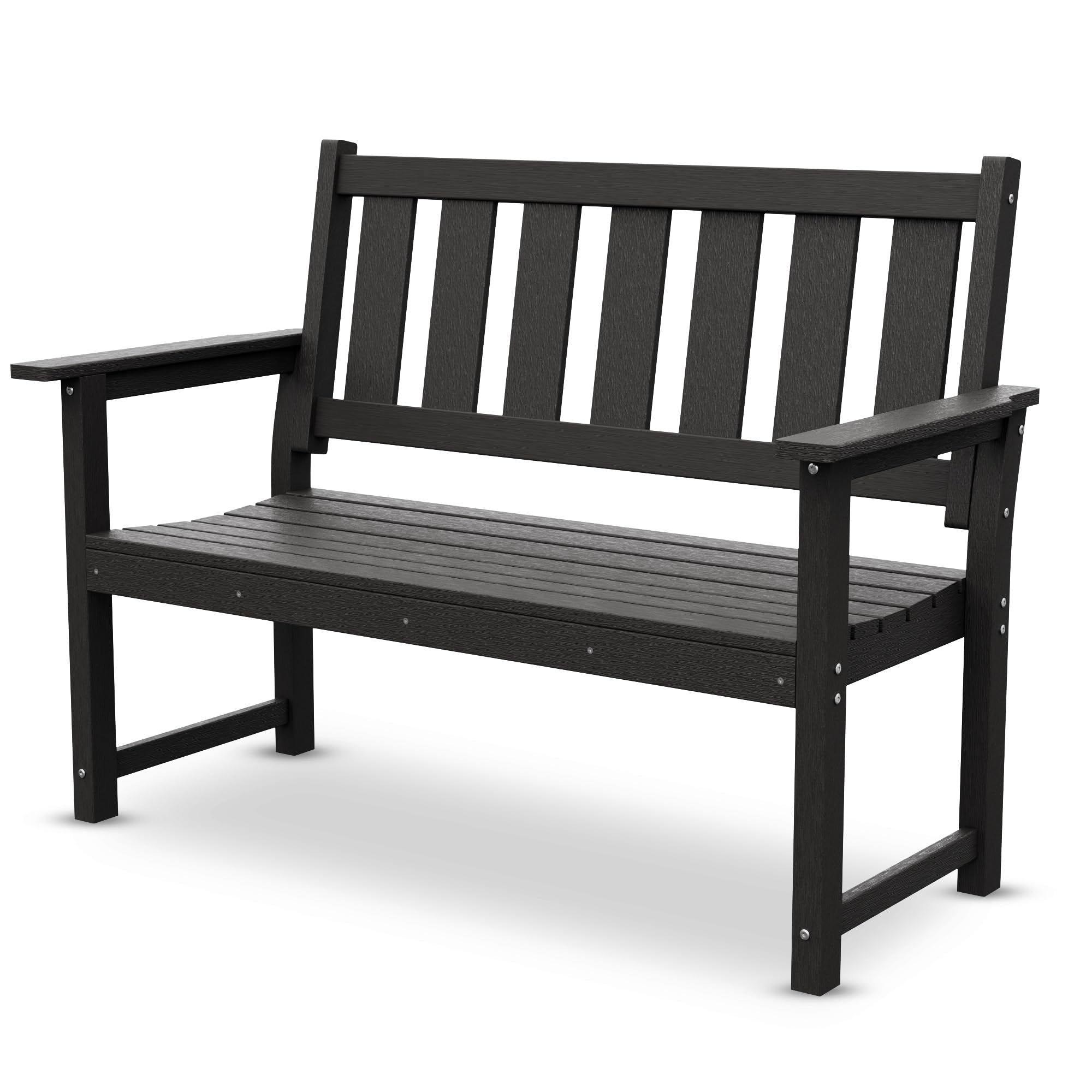 Memorial Bench – 50'' Weatherproof Durable Outdoor Bench