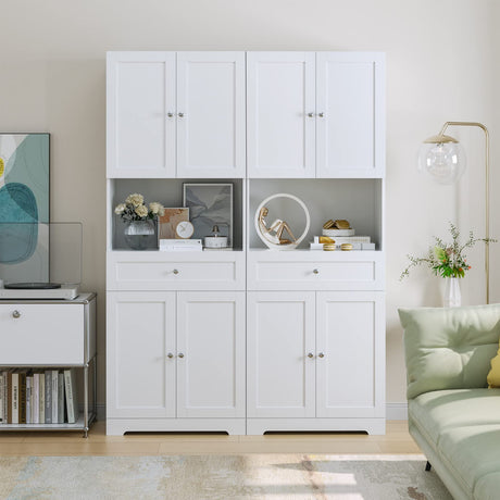 Tall Bathroom Storage Cabinets, Modern Linen Storage Cabinet