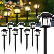 Solar Lights Outdoor Pathway 8 Pack, Yard Lights Outdoor Solar Powered Solar Landscape (Copy)