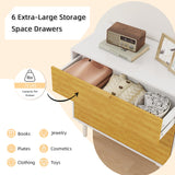 3 Drawer Dresser for Bedroom, Modern Chest with Deep Drawers, Storage Closet Dressers