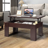 Lift Top Coffee Table, Morder Convertible Coffee Table w/Hidden Storage Compartment