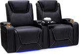 Big & Tall - Home Theater Seating - Living Room - 400 lbs Capacity - Italian Leather -