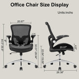 Office Chair Ergonomic Desk Chair-400lbs Big and Tall Heavy Duty, Wide & Soft 3D