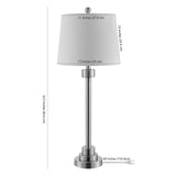 Lighting Collection Baxter Modern Contemporary Nickel Iron 30-inch Bedroom Living