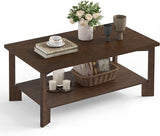 Rectangle Coffee Table, 39" Rectangle Rustic Modern Coffee Table, Sofa Table