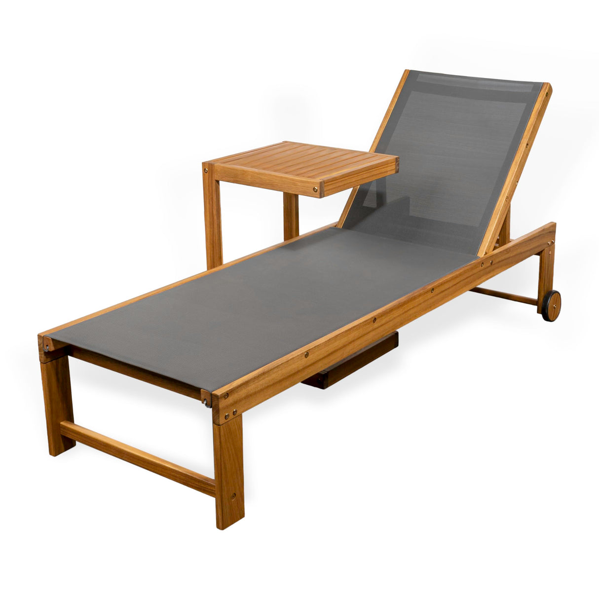 LNG1100A-2SET Trabuco Coastal Modern Acacia Wood Mesh 3-Position