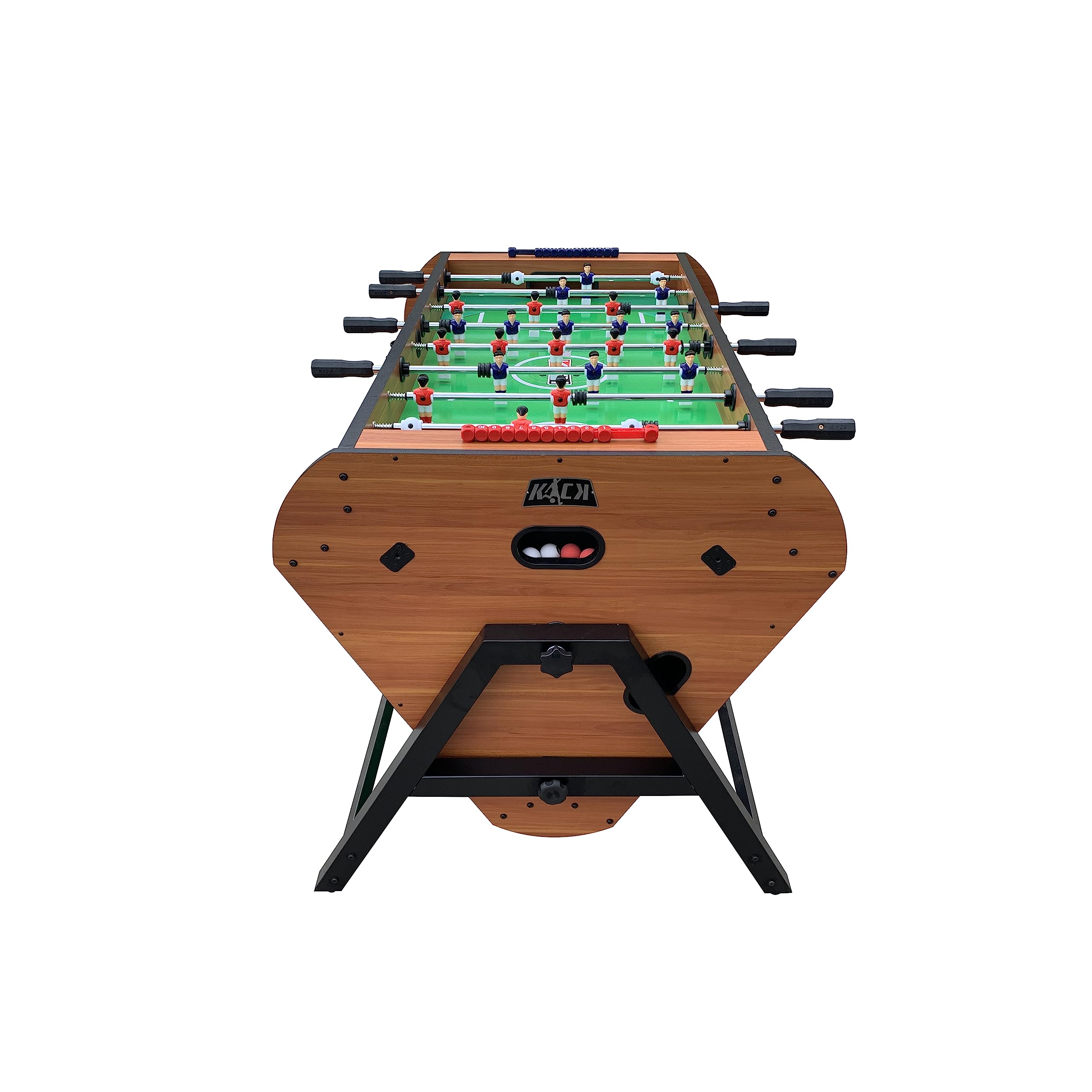 Telescopic Rods 3-in-1 Swivel Multi Game Table (Brown) - Combo Game Table Set