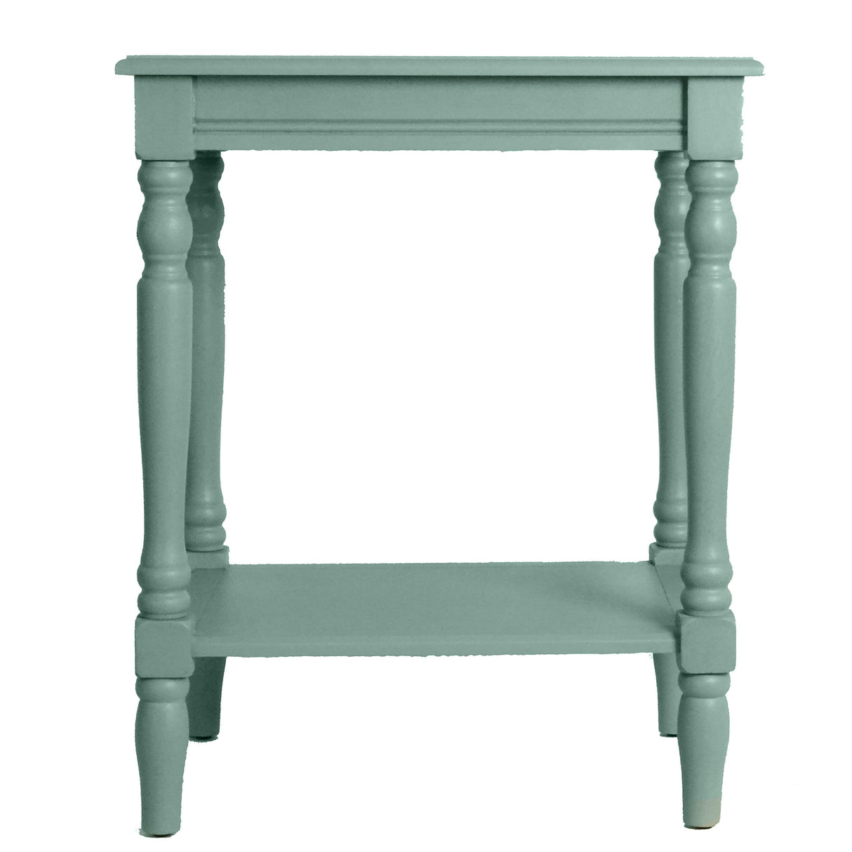 Storage-(24" x 19.5" x 15.75") Simplify End Table, 24 x 19.5 x 15.75, Blue Gray