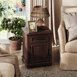 Night Stand with Drawers, Bedside Table for Bedroom, End Table with Large Storage Cabinet for