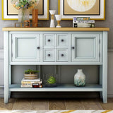 Aprilsoul Buffet Sideboard with Storage, Console Table with 4 Drawers