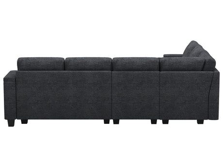 Modular Sectional Sofa with Storage, L Shaped Sectional Couch