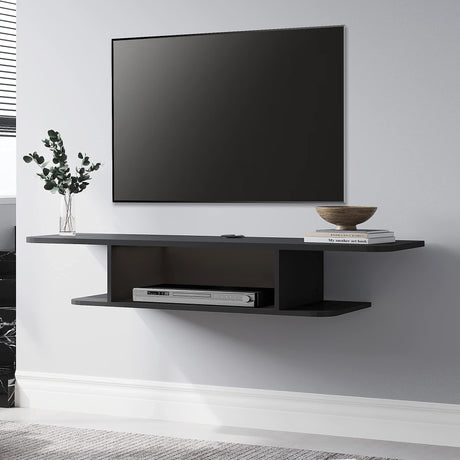 Floating Entertainment Center Wall Mounted Media Console TV Stand