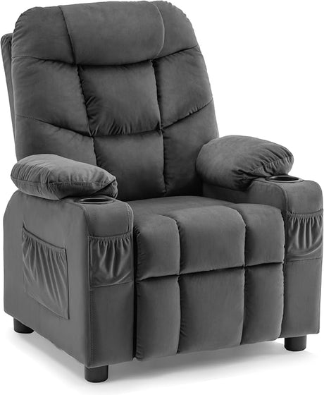 Big Kids Recliner for Ages 3+, Child Reclining Chair, Toddlers Recliner Sofa