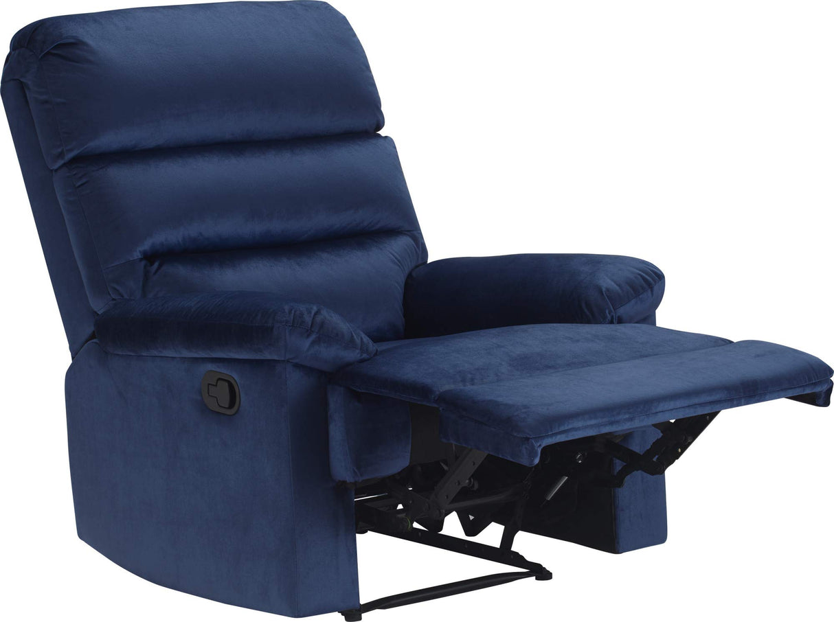 Recliner, Navy Blue