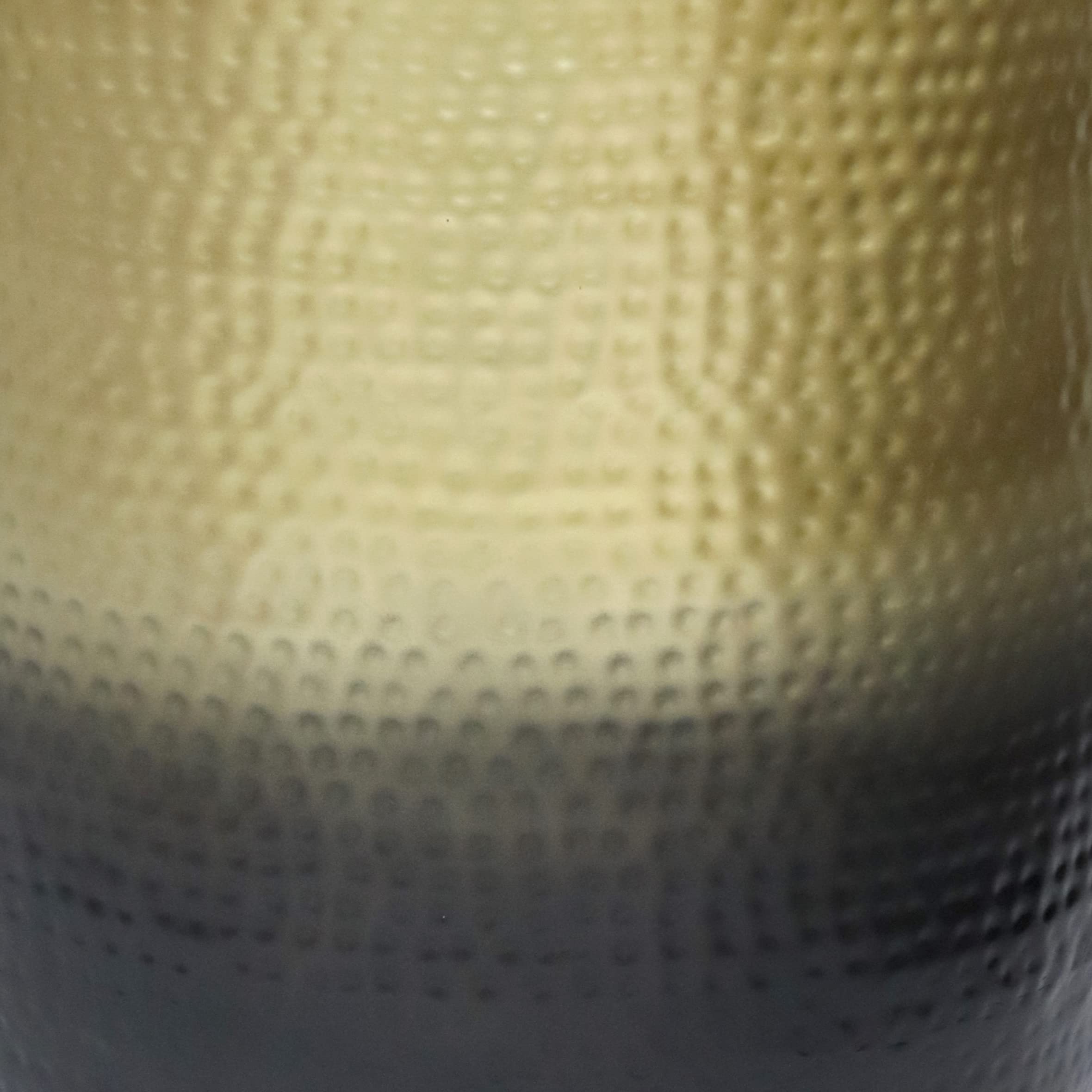 Nova Boho 19 Inch Wide Metal Side Table in Gold Ombre, Fully Assembled,
