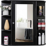 Bathroom Medicine Cabinet with Mirror, Bathroom Wall Cabinet with 2 Adjustable Shelves