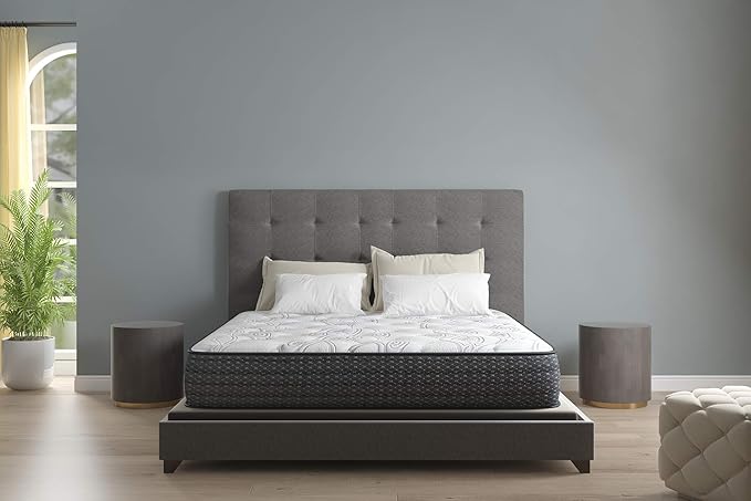 Queen Size Limited Edition 11 inch Plush Hybrid Mattress with Lumbar Support Gel Memory Foam