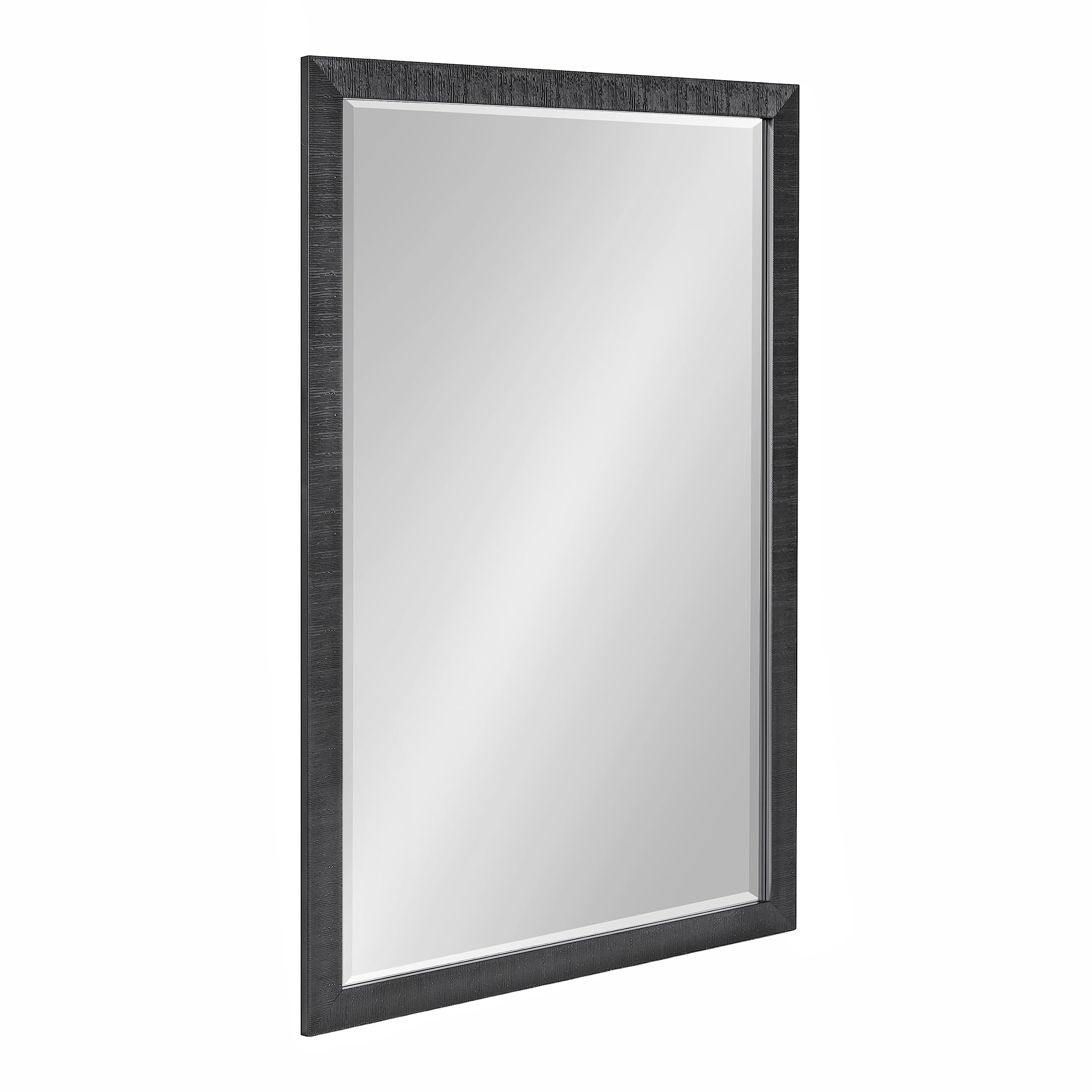 Modern Rectangle Wall Mirror,  Framed Rectangular Statement Mirror