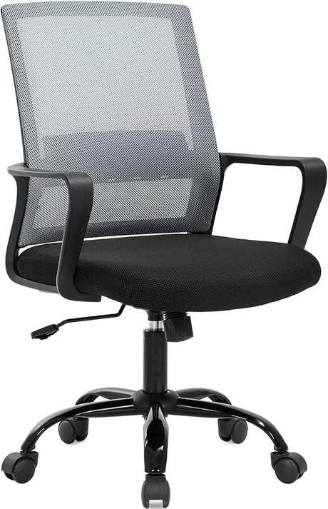 Chair Ergonomic Desk Chair Swivel Rolling Computer Chair Executive Lumbar Support