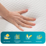 14 inch Gel Memory Foam Mattress Medium Firm Mattresses for Cool Sleep Relieving