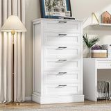 Dresser for Bedroom with 6 Drawer Dresser, Dresser & Chest of Drawers, Bedroom