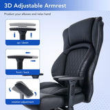 Executive Office Chair Heavy Duty Large PU Leather Ergonomic Executive Desk Chair