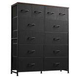 Tall Dresser for Bedroom with 12 Drawers, Dressers & Chests of Drawers