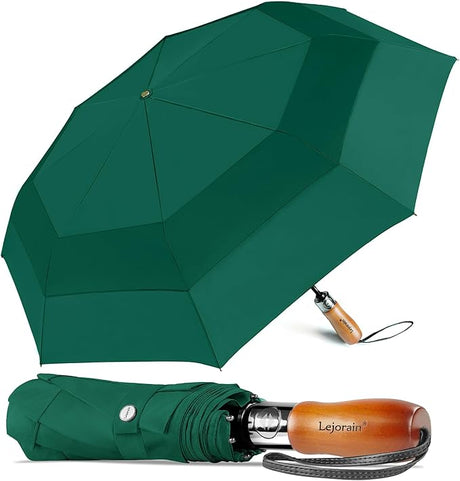 Large Compact Golf Umbrella - 54inch Oversized Auto Open Close Folding Golf Umbrella